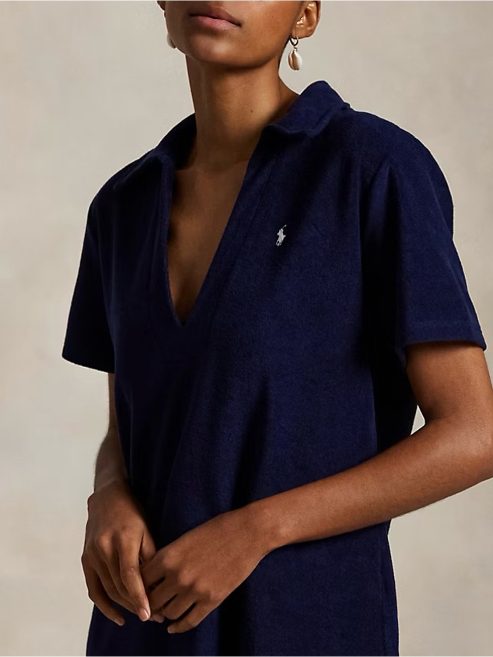 Polo by Ralph Lauren Terry Cotton Cover Up Dress